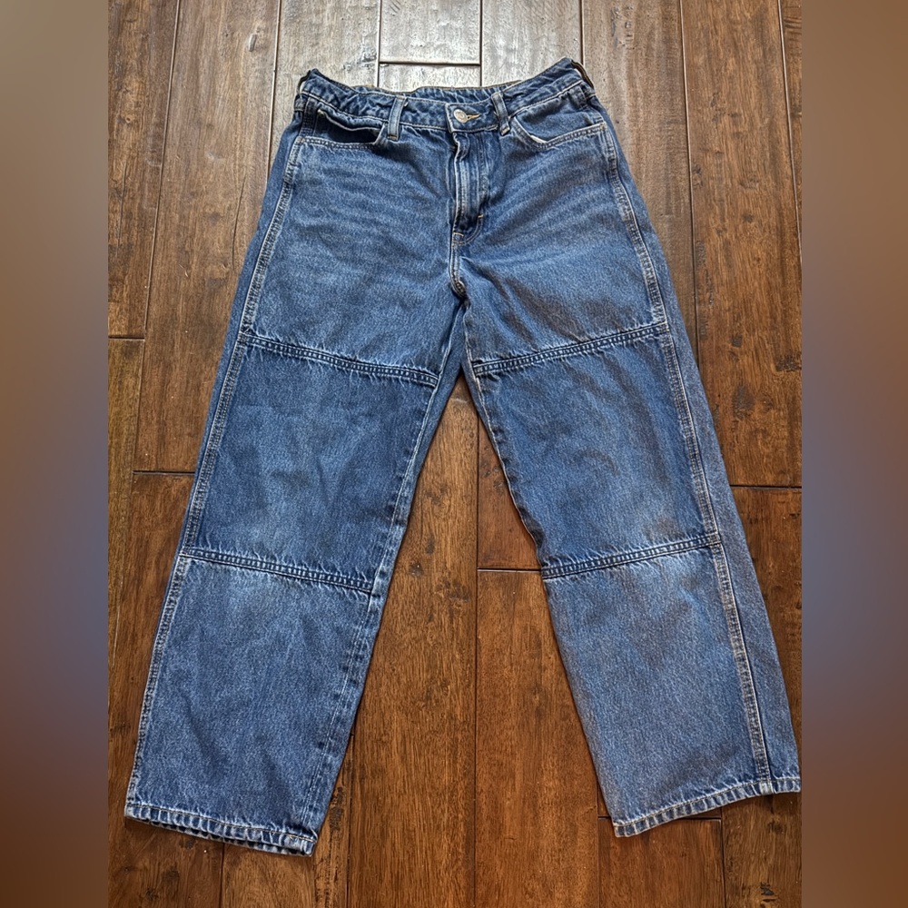 H&M Relaxed Fit Denim Jeans - Deep Blue